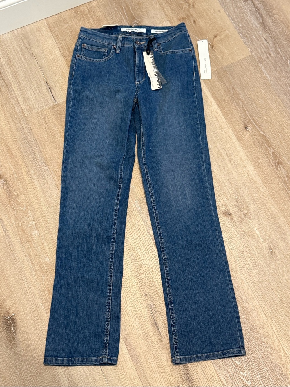 Jones New York Indigo Straight-Leg Jeans